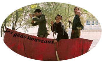 une farce satirique, une boufonnerie ,
				du téâtre engagé,des messages,